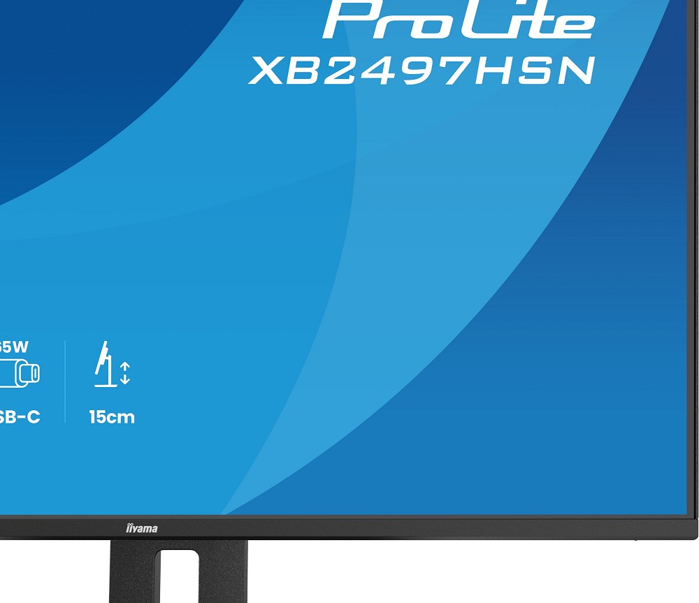 IIYAMA XB2497HSN-B1 - 60,96cm (24") vorn links