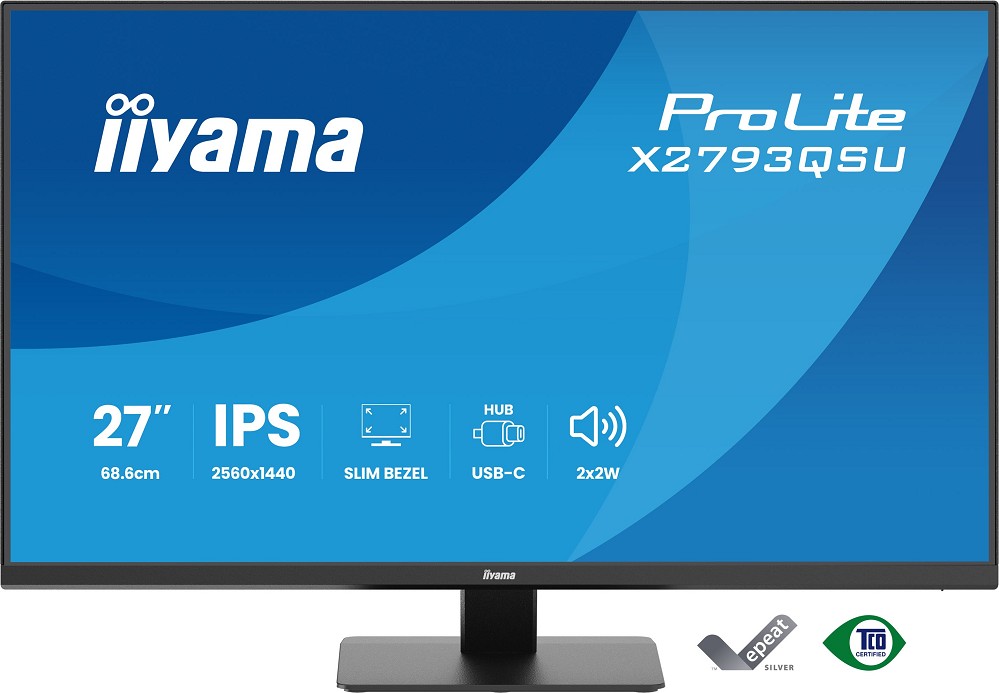 iiyama ProLite X2793QSU-B1 Computerbildschirm 68,6 hinten