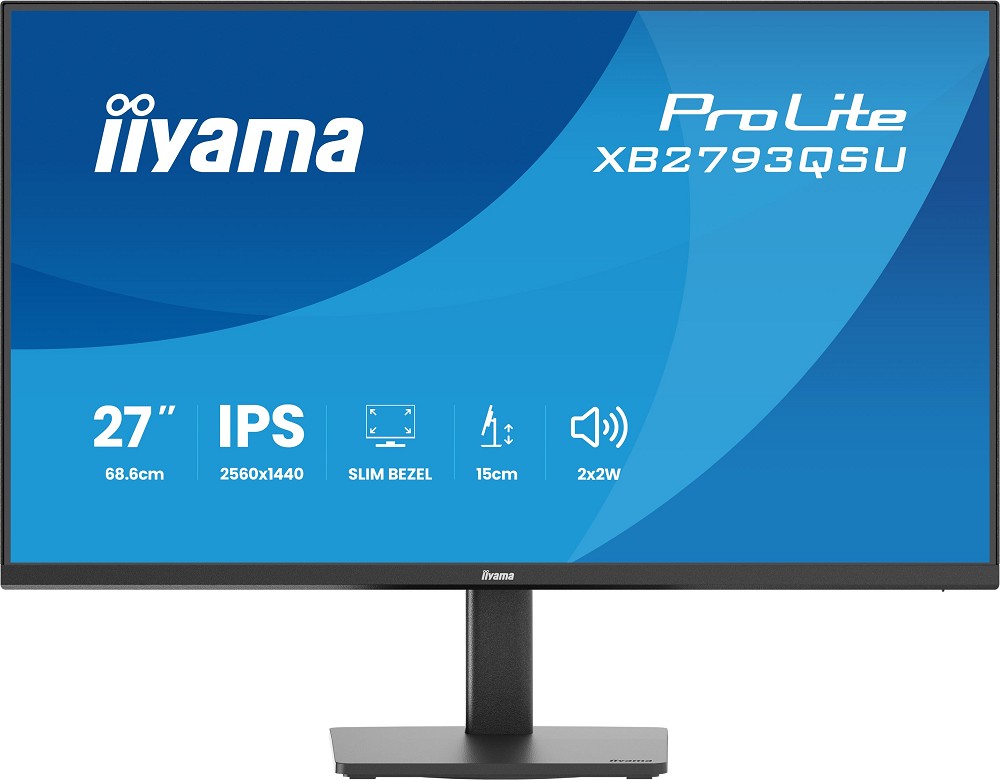 iiyama ProLite XB2793QSU-B1 Computerbildschirm 68, links