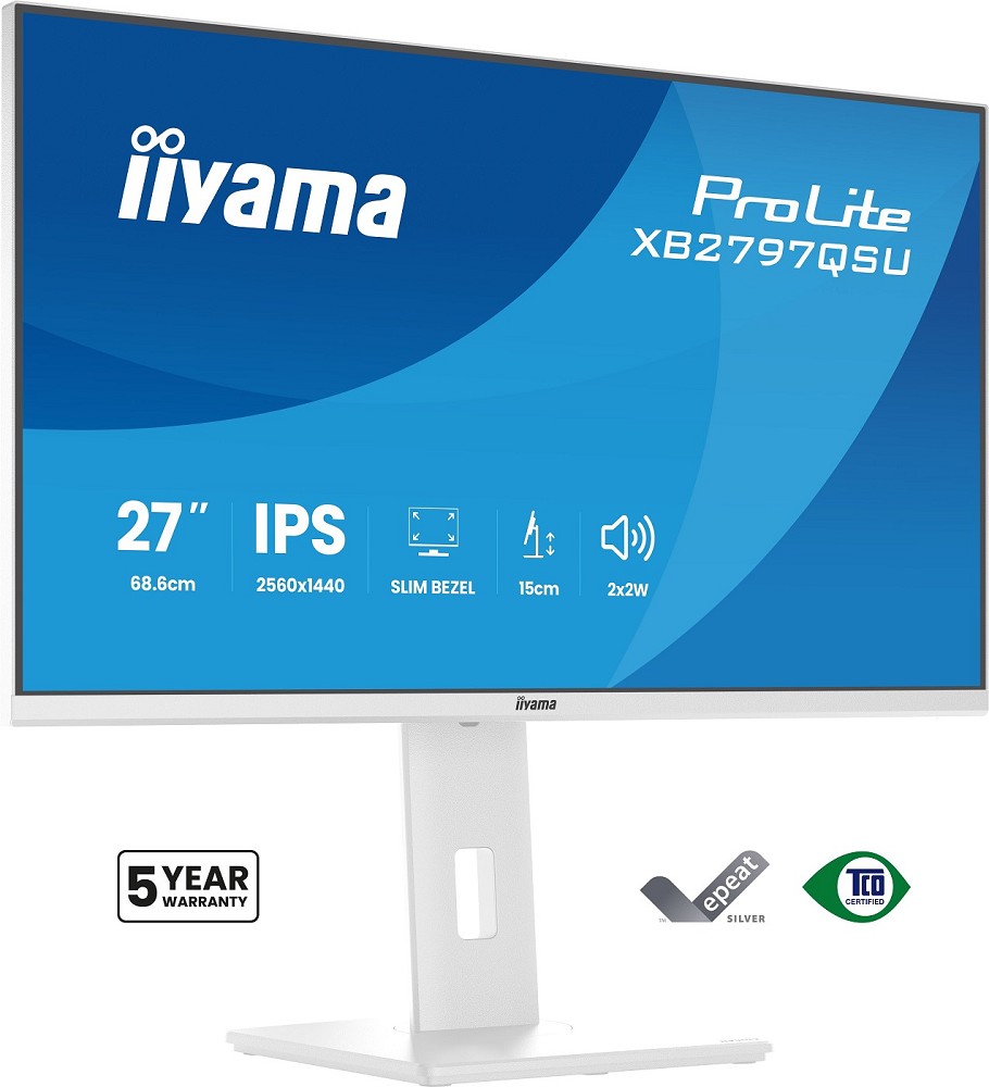 iiyama ProLite XB2797QSU-W1 - 68,6 cm (27") 2560 x