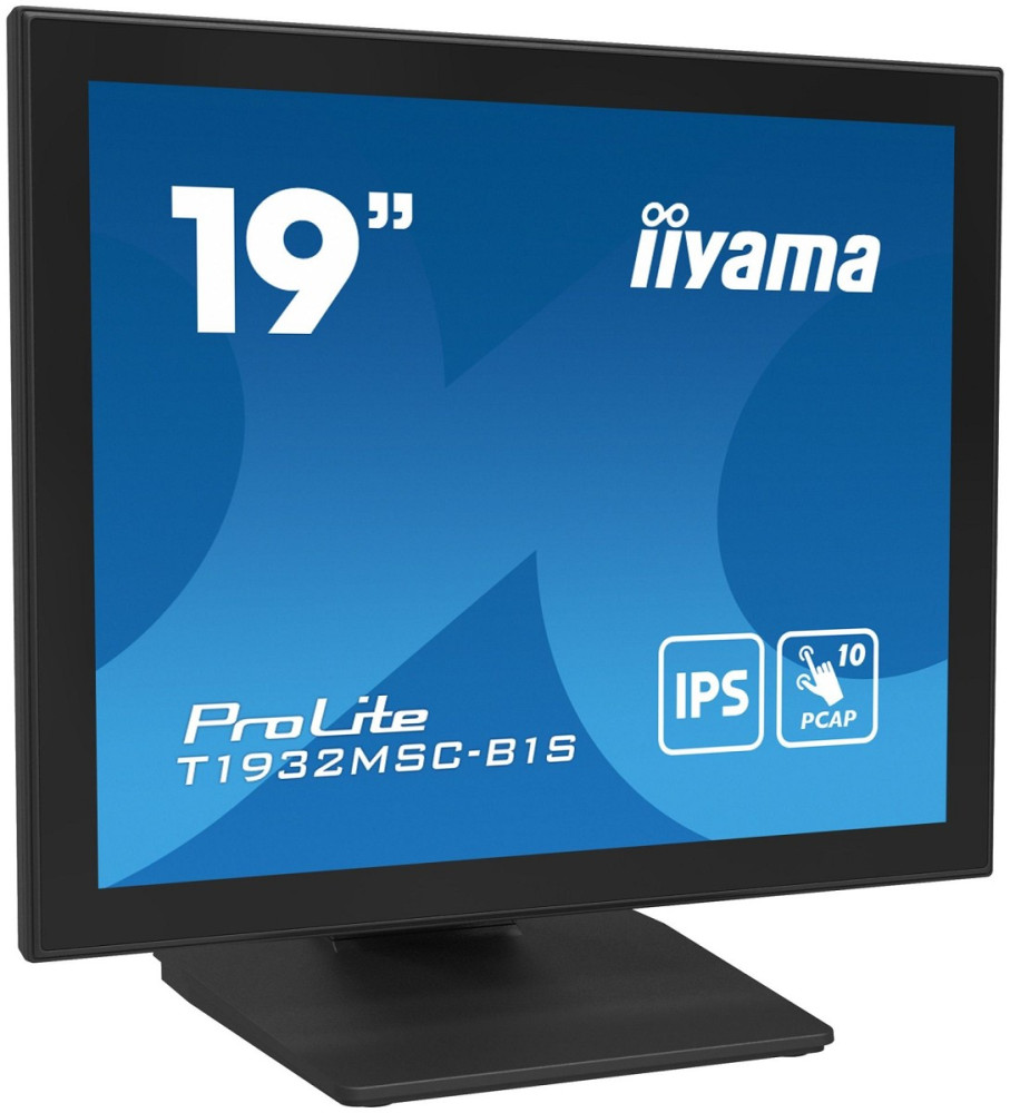 iiyama T1932MSC-B1S – 19" Touchscreen Monitor, IPS hinten