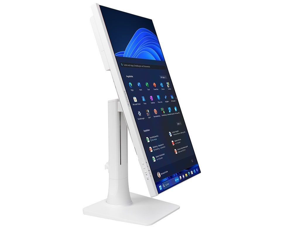 bluechip BUSINESSline AIO23500 – 23,8", Intel Core hinten