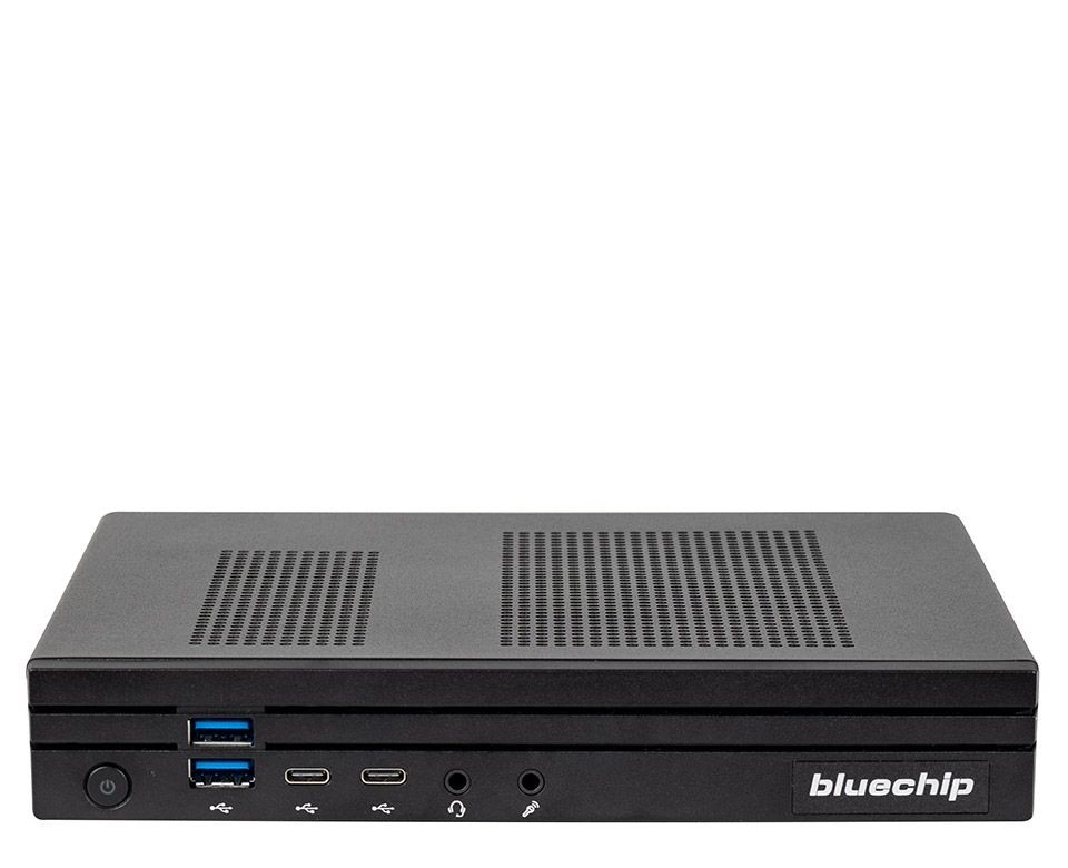 bluechip BUSINESSline M20200e AI ready, Mini-PC, Intel Core  hinten
