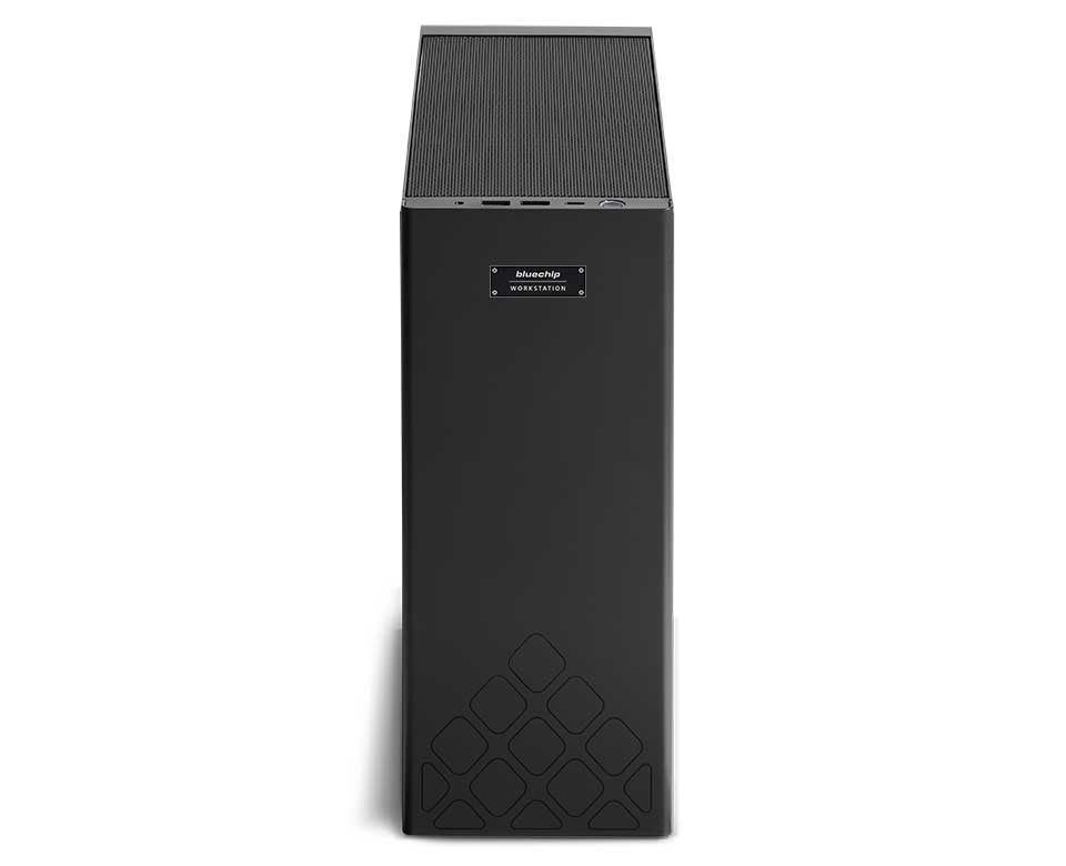 bluechip WS800, Mini-PC, Intel Core i9, 16GB RAM, 500GB SSD, hinten