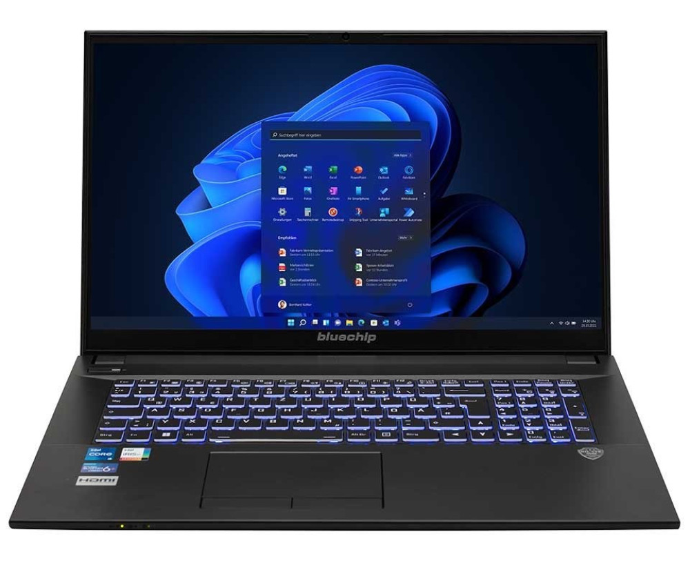 bluechip TRAVELline B17W27 - 17.3" | Intel Core i5