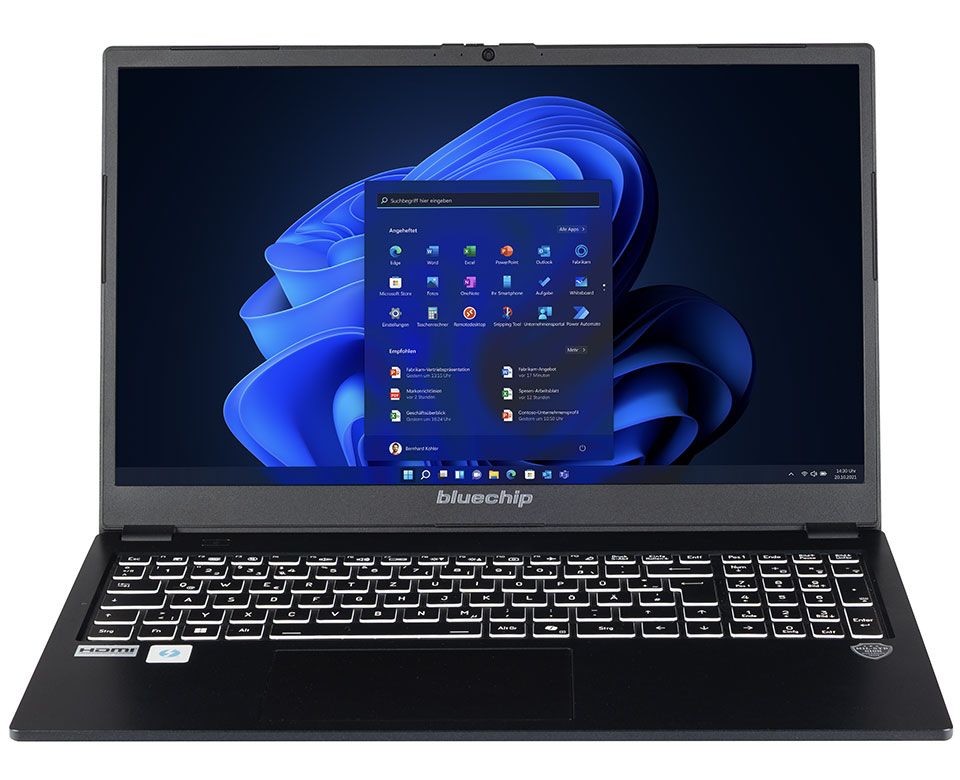 bluechip TRAVELline B15W61 – 15,6", Intel Core 5 1