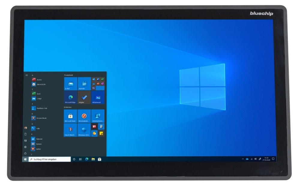 bluechip INDUSTRYline P24KT-1000, 24", Intel x6413 hinten