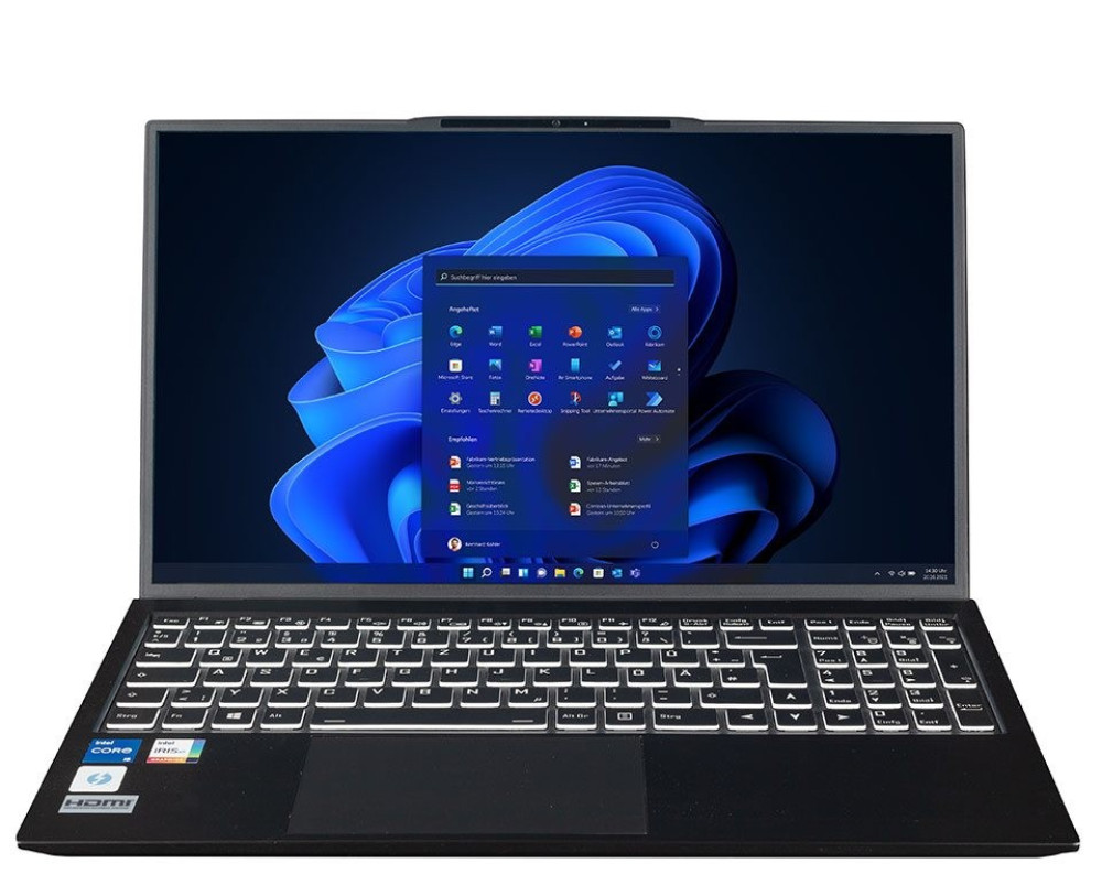 bluechip TRAVELline B15W58, Intel Core i7-1355U, 1