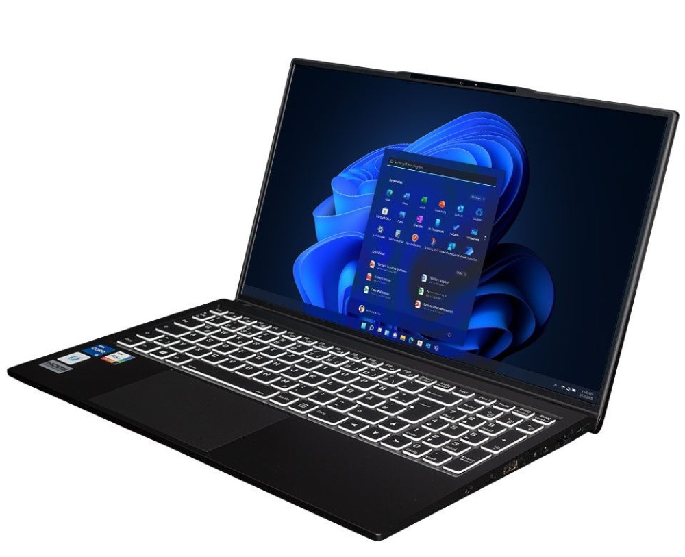 bluechip TRAVELline B15W58, Intel Core i7-1355U, 1 hinten