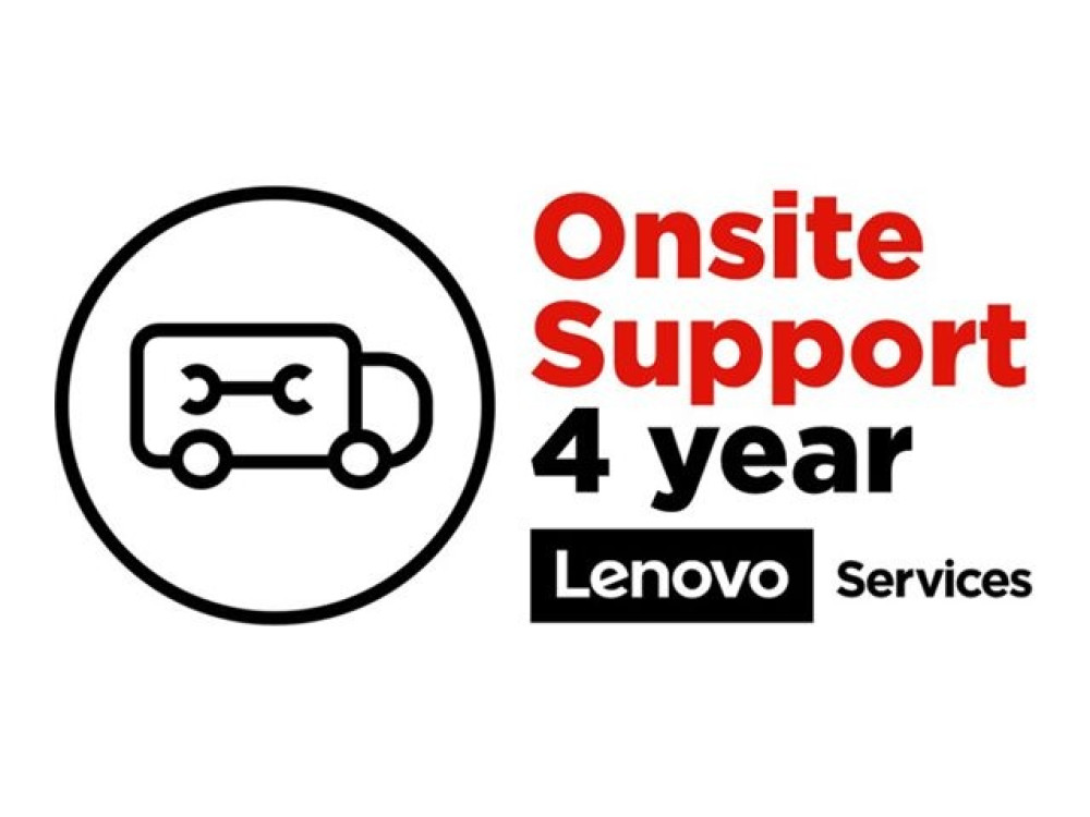Lenovo Onsite Upgrade - Serviceerweiterung - 4 Jah