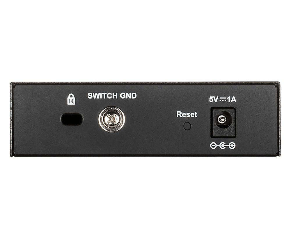 D-Link DGS-1100-05V2 Netzwerk-Switch Managed L2 Gi hinten