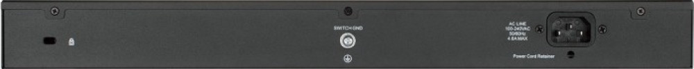 D-Link DGS-1100 Rackmount Gigabit Smart Switch, 22 hinten