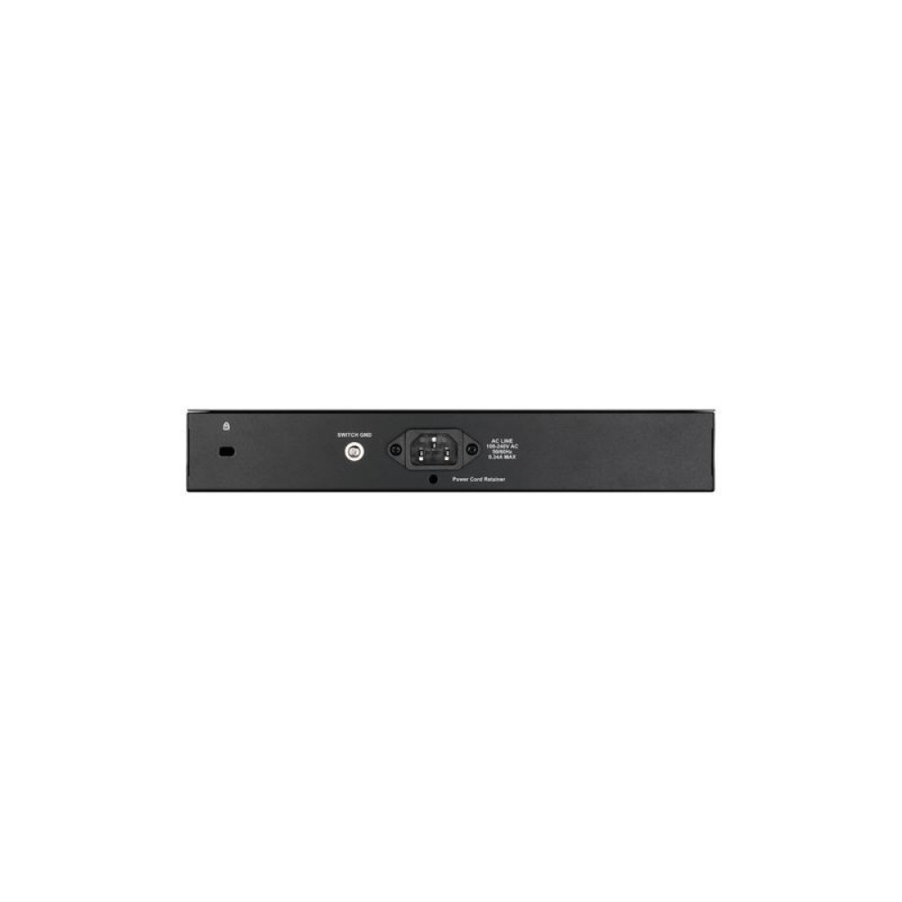 D-Link DGS-1210-08P/E hinten hinten