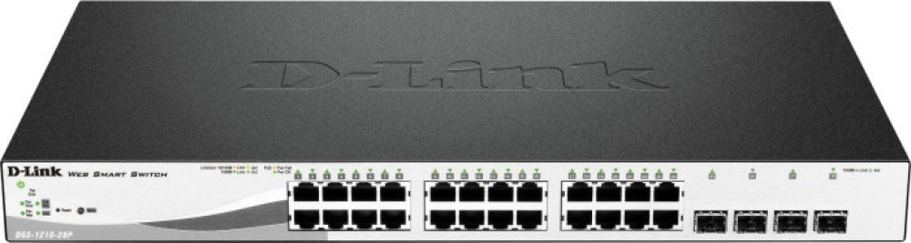 D-Link DGS-1210 Rackmount Gigabit Smart+ Switch, 2