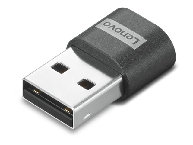 Lenovo USB-Adapter - USB-C (W) zu USB Typ A (M) hi hinten