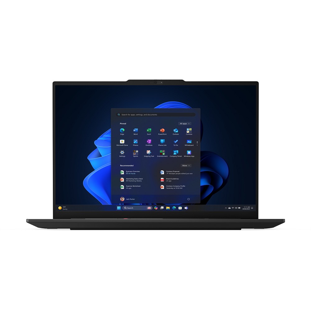 LENOVO ThinkPad E16 Gen 3 - 16", AMD Ryzen 7 250, 32 GB RAM, oben