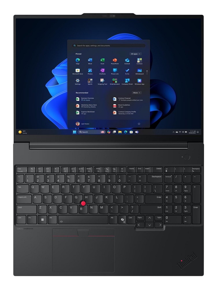 Lenovo ThinkPad E16 Gen 3 - (16") - Core Ultra 7 255H - 32 G vorn rechts