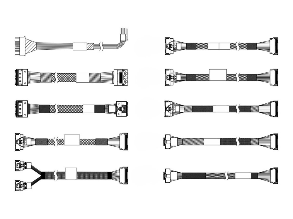 Lenovo Speicherkabelkit - für 2,5" Chassis-Front v