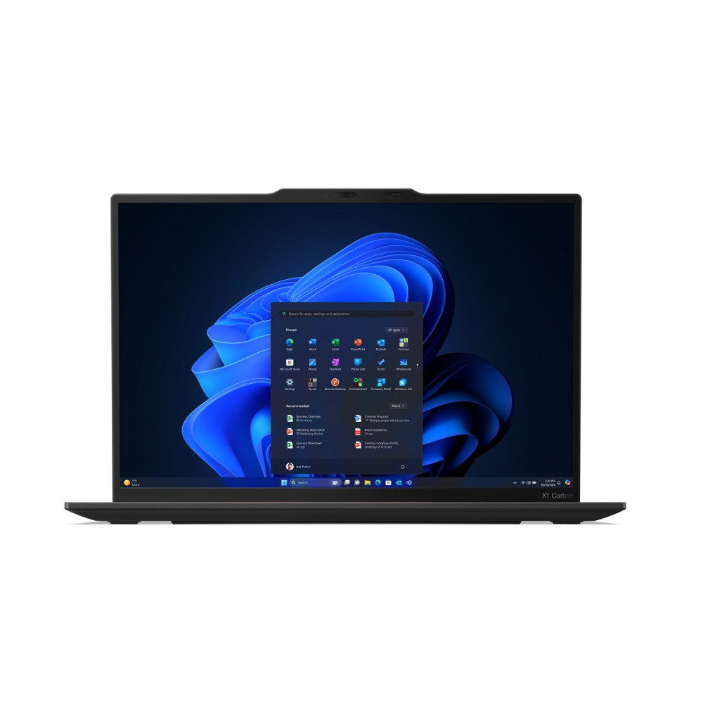 Lenovo ThinkPad X1 Carbon Gen 13 - 14", Intel Core Ultra 7 2 hinten