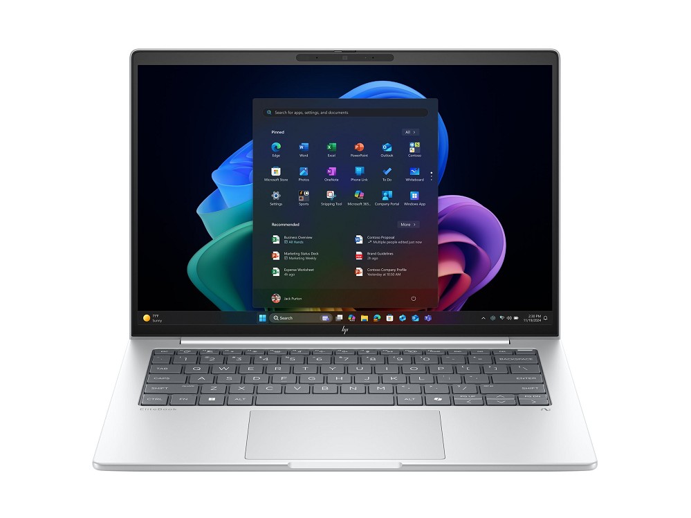 HP EliteBook 8 G1a Notebook Next Gen AI - 169-Grad rechts