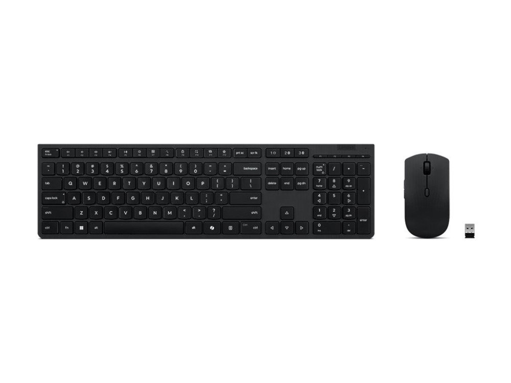 Lenovo Professional - Tastatur-und-Maus-Set hinten
