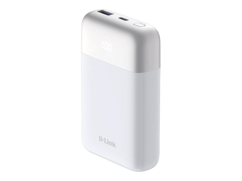 D-Link DPP-101 - Powerbank - 10000 mAh - 18 Watt -