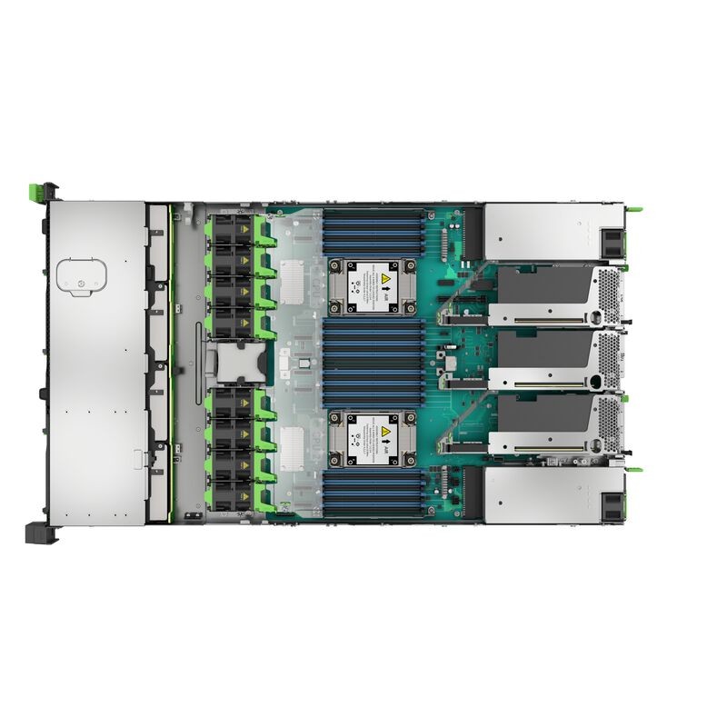 Fujitsu PRIMERGY RX2530 M8 8x 2,5" value4you hinte hinten