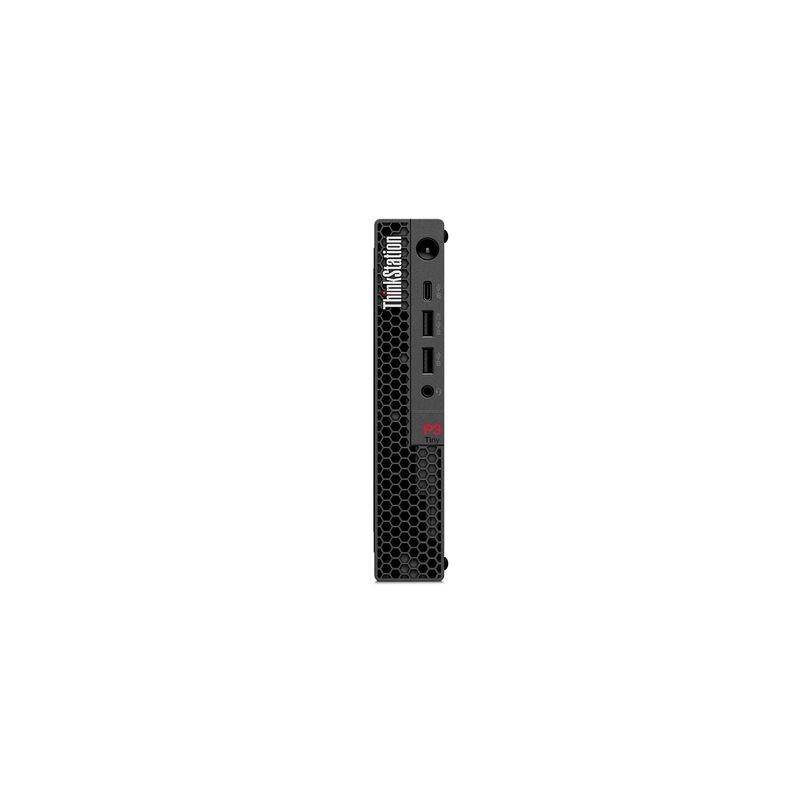 Lenovo ThinkStation P3 Tiny Gen 2 – Intel Core Ultra 7 265,  hinten