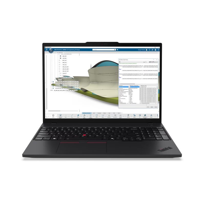 Lenovo ThinkPad P16s Gen 4 vorne