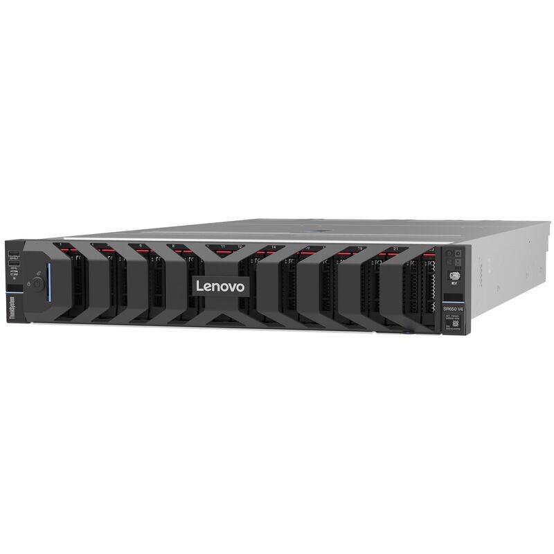 Lenovo ThinkSystem SR650 V4 Xeon 6515P vorne