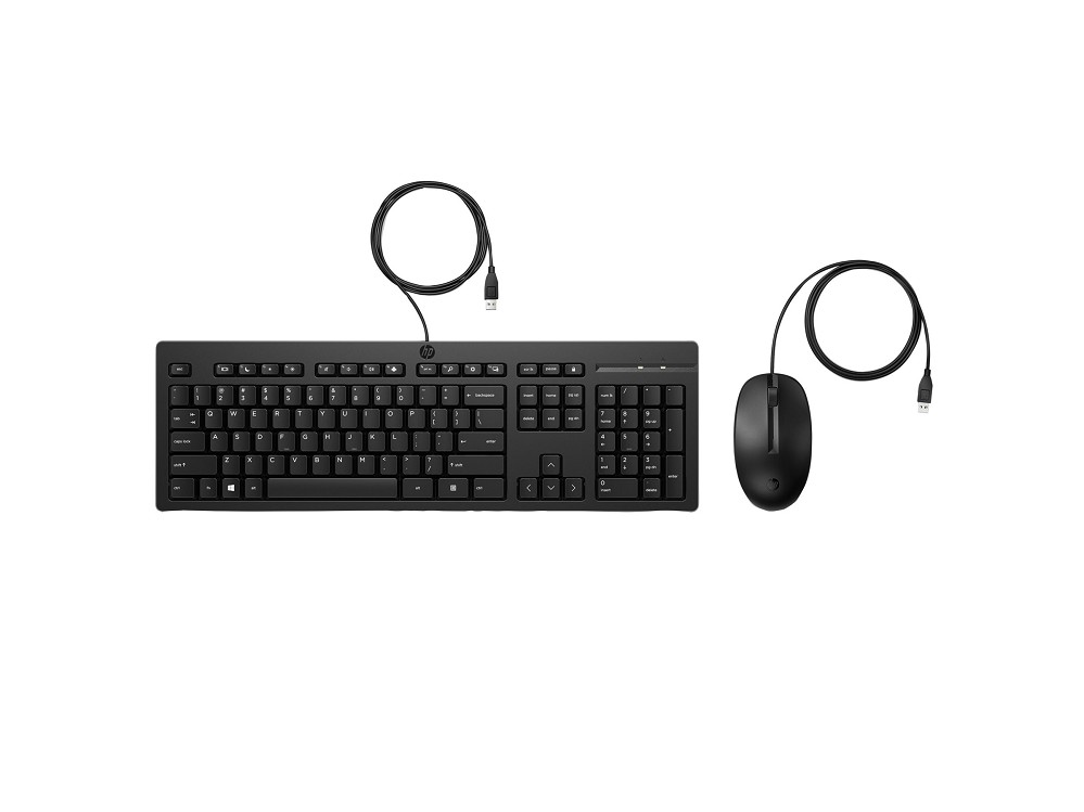 HP 225 - Tastatur-und-Maus-Set - 100% - full links links