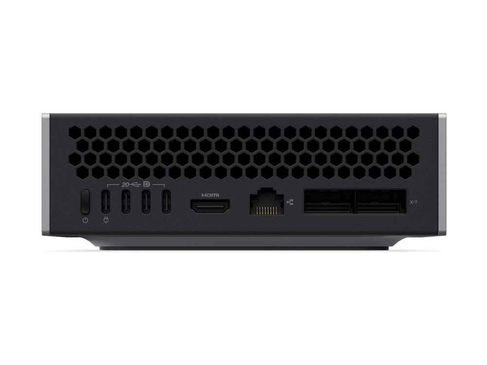 Lenovo ThinkStation PGX, Mini-Tower, NVIDIA GB10 Grace Black hinten