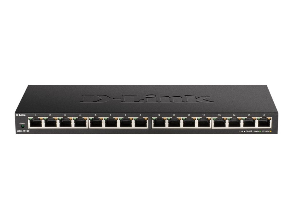 D-Link DGS 1016S - Switch - 16 Anschlüsse - unmana