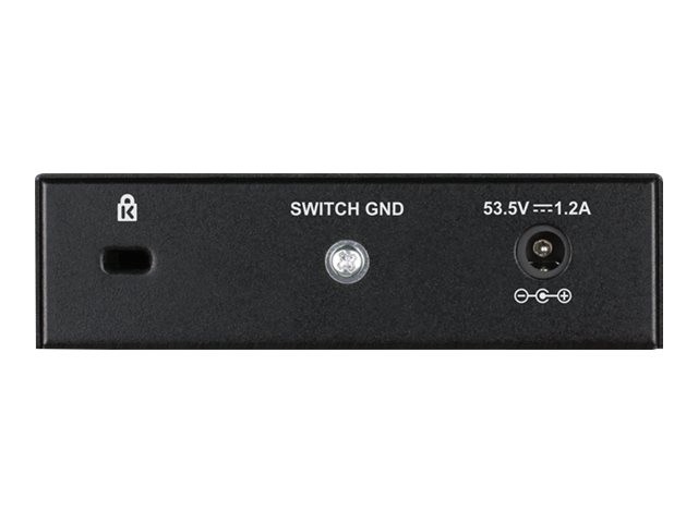 D-Link DGS 1005P - Switch - 5 Anschlüsse  links links
