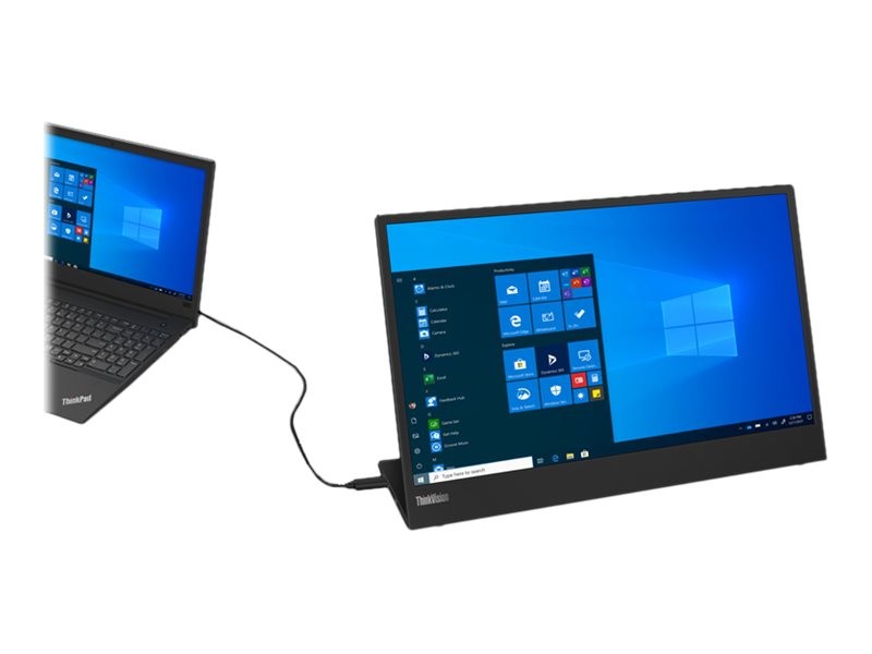 Lenovo ThinkVision M15 - LED-Monitor - Full HD (10 hinten