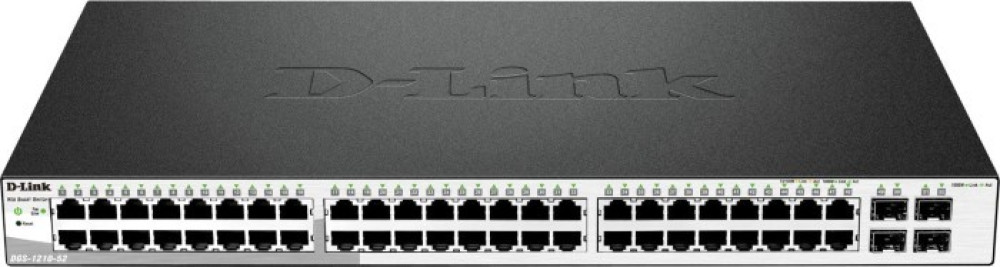 D-Link DGS-1210 Rackmount Gigabit Smart+ Switch, 4