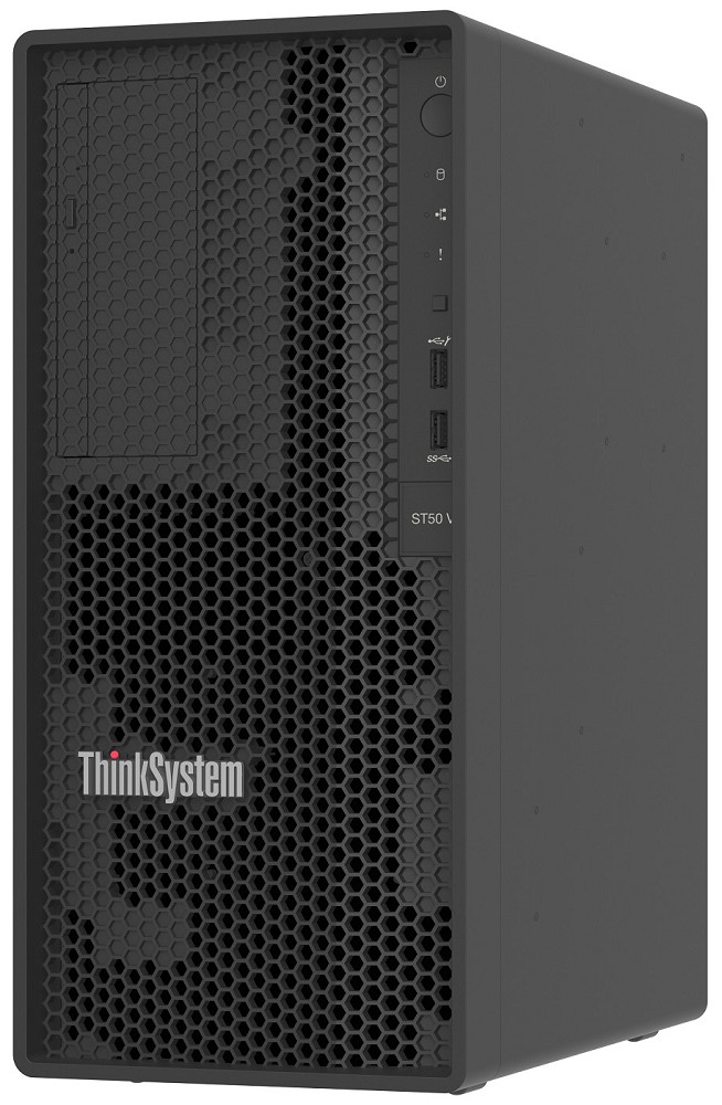 Lenovo ThinkSystem ST50 V3 Server 1,92 TB Tower In hinten