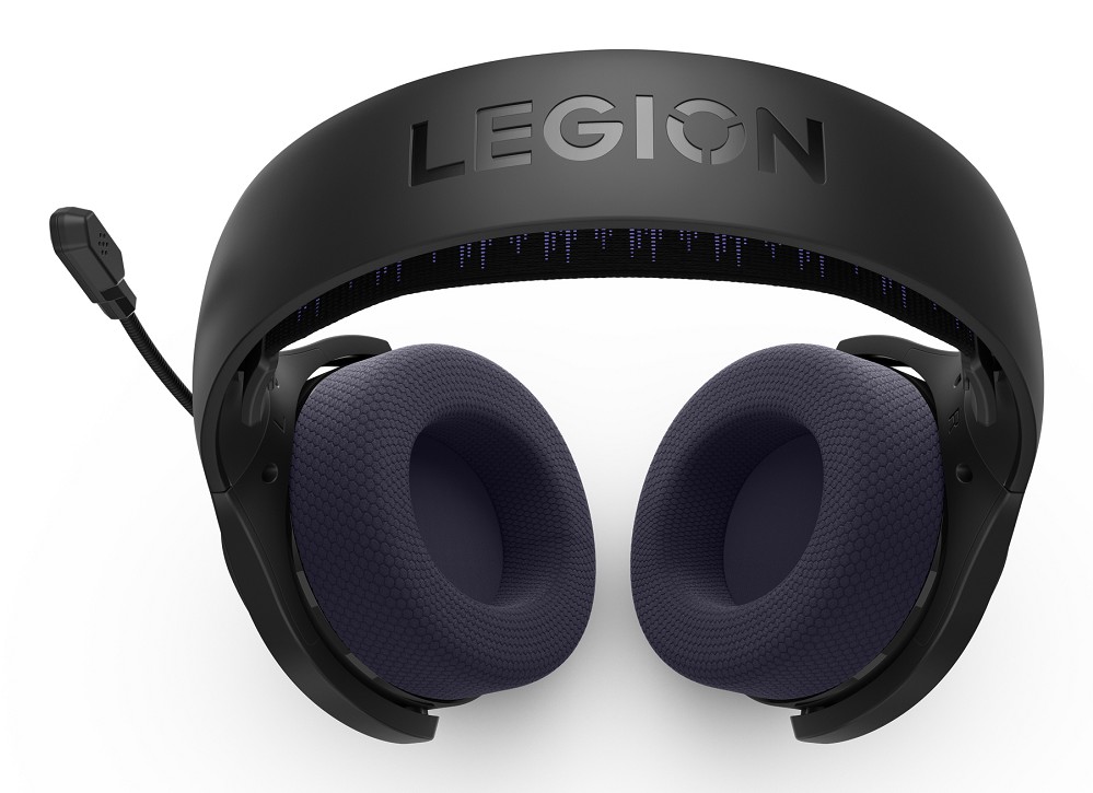 Lenovo Legion H410 Kopfhörer Kabellos Kopfband Gam hinten
