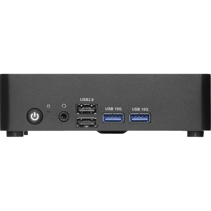 MSI Cubi NUC TWG S-007AT, Mini-PC, Intel Processor N150, 8 G hinten