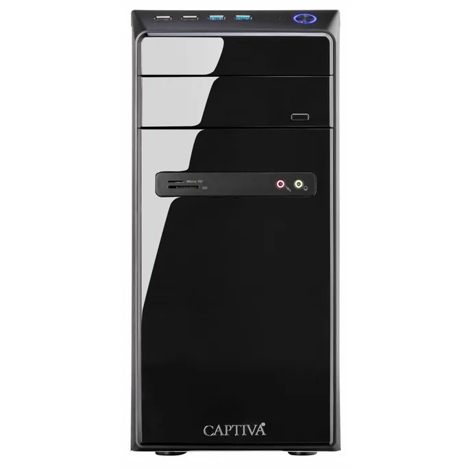 Captiva PC Business/Office R100-507 – AMD Ryzen 5 PRO 5655G, hinten
