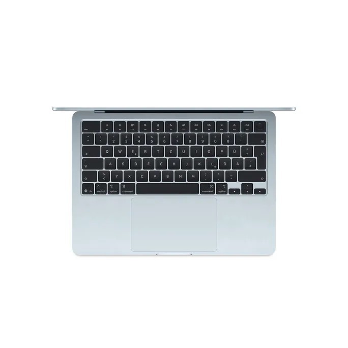 Apple MacBook Air 13" M5, Sky Blue, M5 - 10 Core C hinten