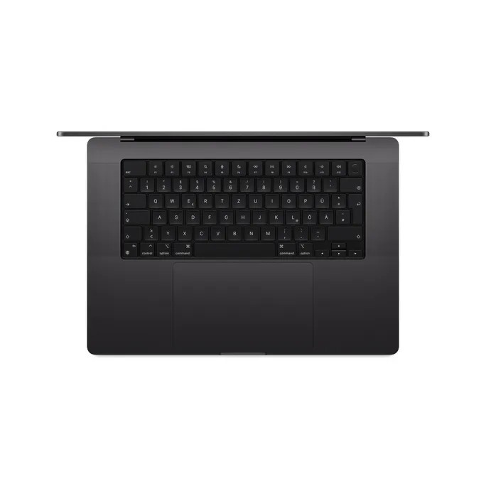 Apple MacBook Pro 16" 2026, 16,2" Liquid Retina XDR, Apple M hinten
