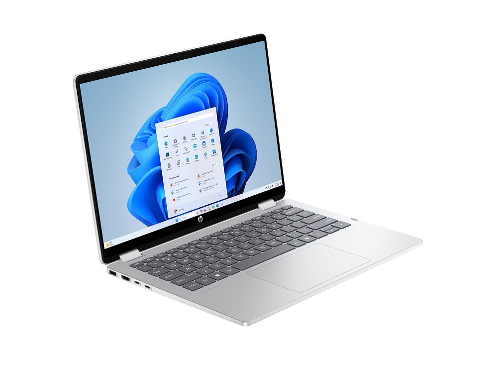 HP OmniBook 5 Flip Laptop 14-fp0456ng - Flip-Desig oben