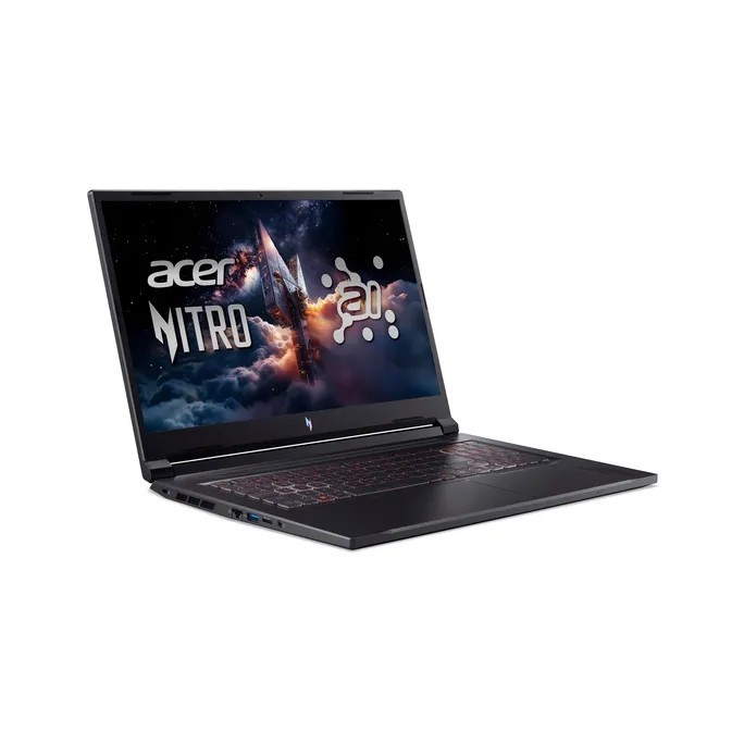 Acer Nitro V 17 AI ANV17-41-R3JA, 17,3" IPS WQHD 165 Hz, AMD hinten