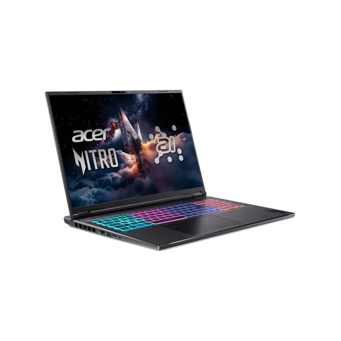 Acer Nitro 18 AI AN18-61-R24X, 18" WQXGA IPS 165Hz, AMD Ryze hinten