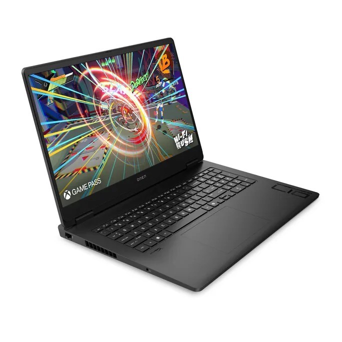 HP OMEN 17-db1471ng, 17,3 Zoll QHD 240Hz, AMD Ryzen AI 7 350 hinten