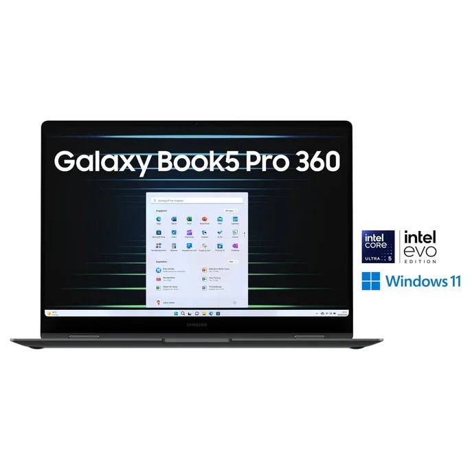 Samsung Galaxy Book5 Pro 360 (16”, Ultra 5, 16 GB)