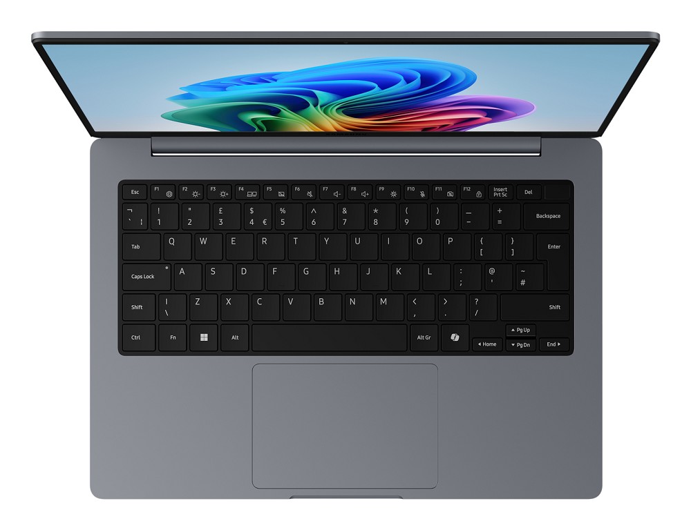 Samsung Galaxy Book6 (14", Ultra 5, 16 GB), Copilo hinten