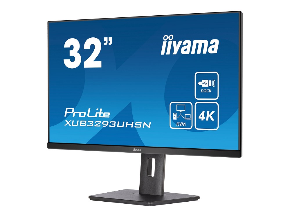 Iiyama ProLite XUB3293UHSN-B5 - LED-Monitor - 80 c hinten