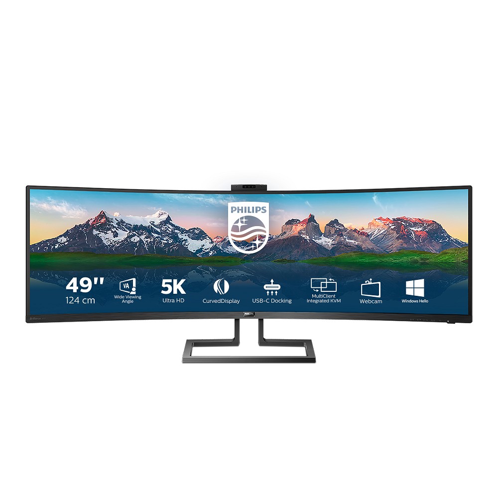 Philips P Line Curved SuperWide-LCD-Display im For